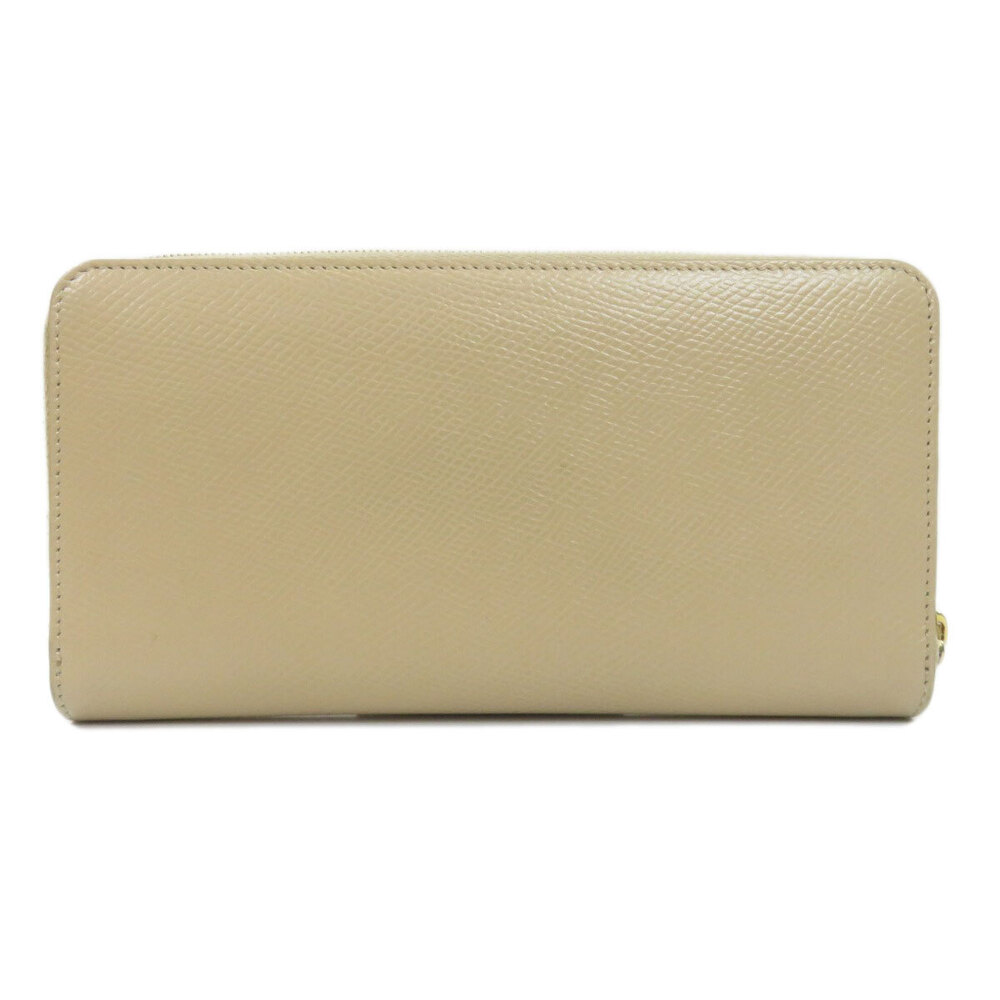Celine motif long leather calfskin Wallet logo